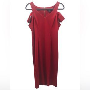 RONNI NICOLE women’s v-neck sheath sleeveless dress